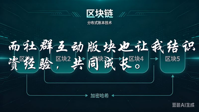 而社群互动版块也让我结识了许多志同道合的朋友，彼此分享投资经验，共同成长。